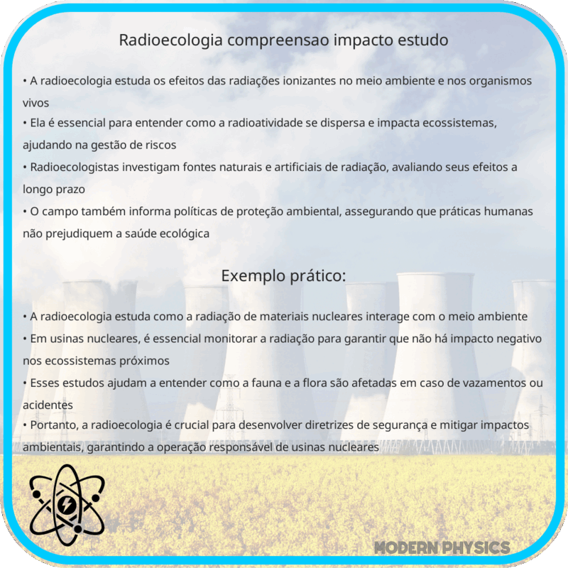 Radioecologia | Compreensão, Impacto & Estudo