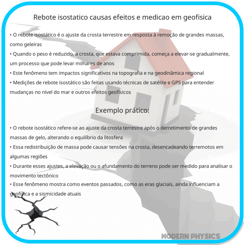 Rebote Isostático | Causas, Efeitos e Medição em Geofísica