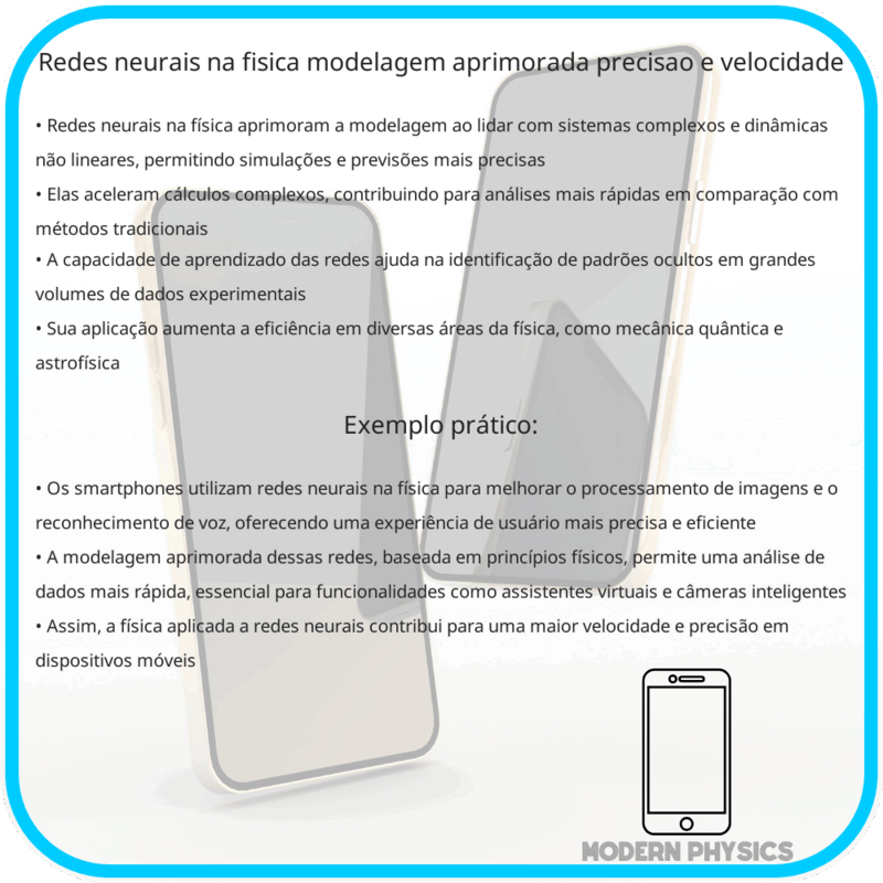 Redes Neurais na Física | Modelagem Aprimorada, Precisão e Velocidade