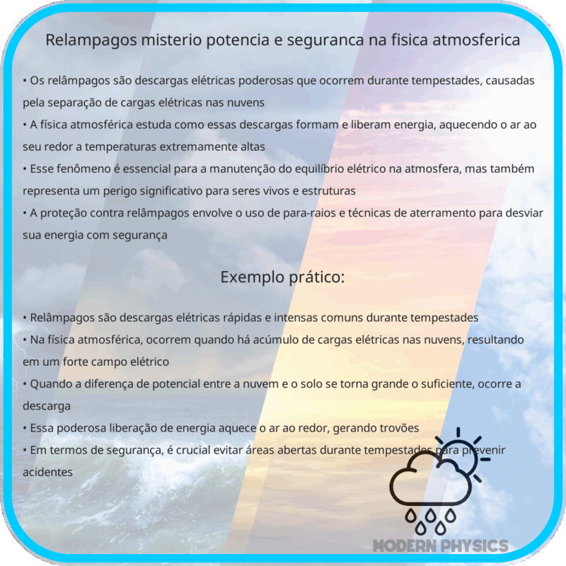 Relâmpagos | Mistério, Potência e Segurança na Física Atmosférica
