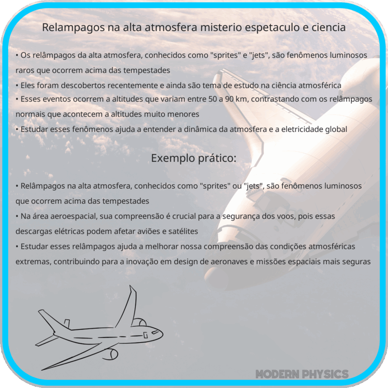 Relâmpagos na Alta Atmosfera | Mistério, Espetáculo e Ciência