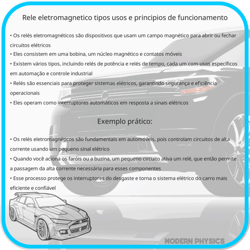 Relé Eletromagnético | Tipos, Usos e Princípios de Funcionamento