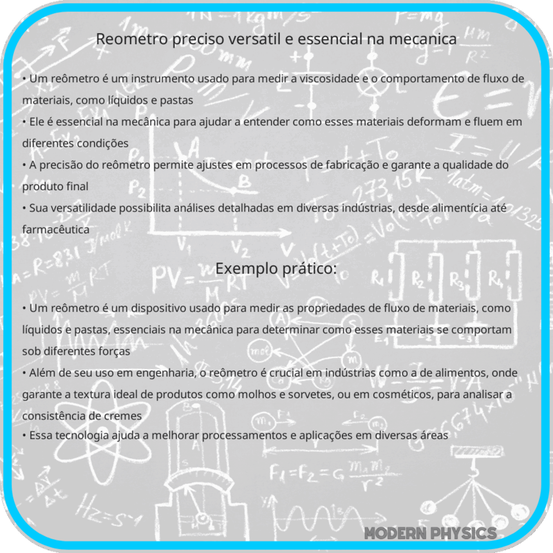 Reômetro | Preciso, Versátil e Essencial na Mecânica