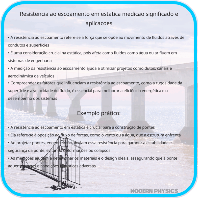 Resistência ao Escoamento em Estática | Medição, Significado e Aplicações