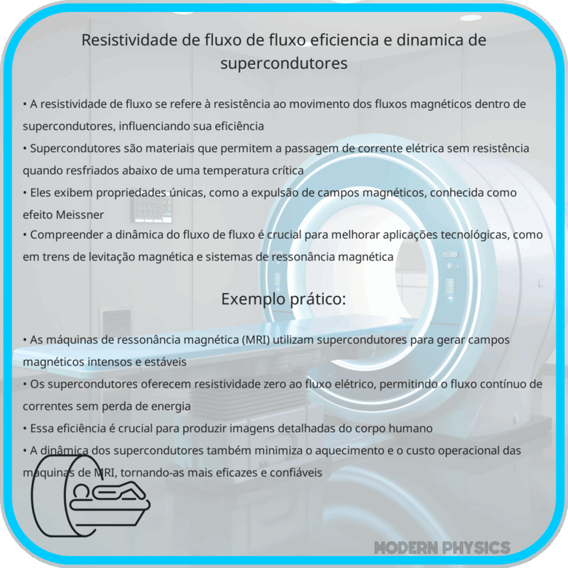 Resistividade de Fluxo de Fluxo | Eficiência e Dinâmica de Supercondutores