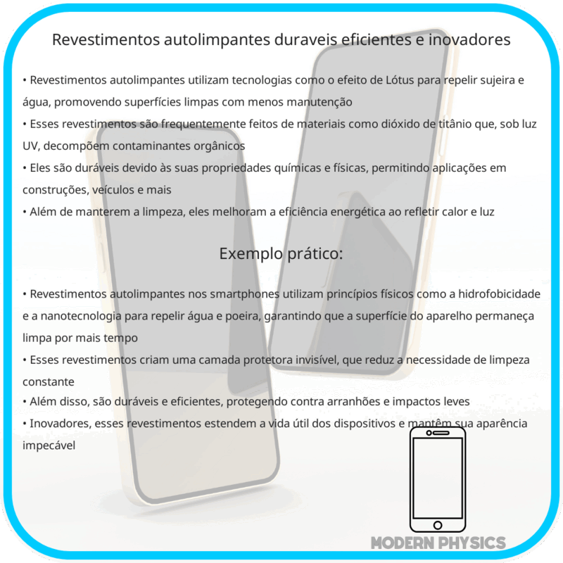 Revestimentos Autolimpantes | Duráveis, Eficientes e Inovadores