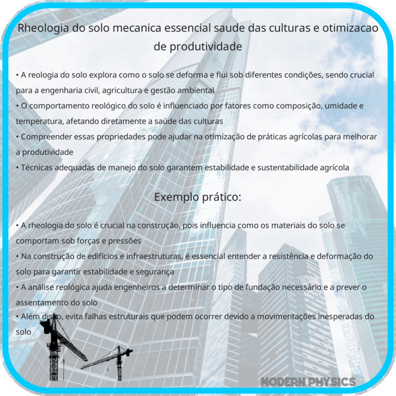 Rheologia do Solo | Mecânica Essencial, Saúde das Culturas e Otimização de Produtividade