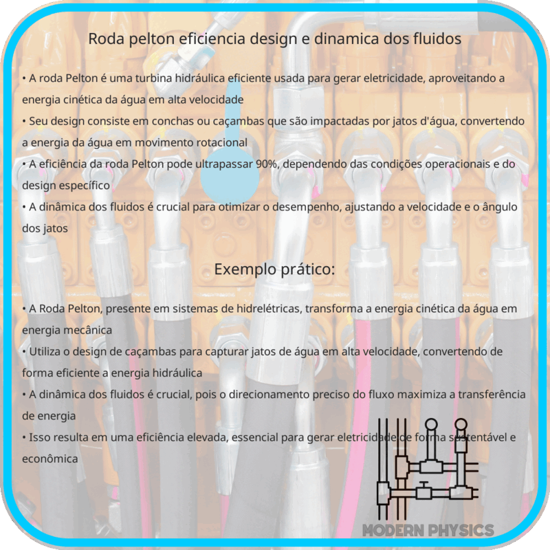 Roda Pelton | Eficiência, Design e Dinâmica dos Fluidos