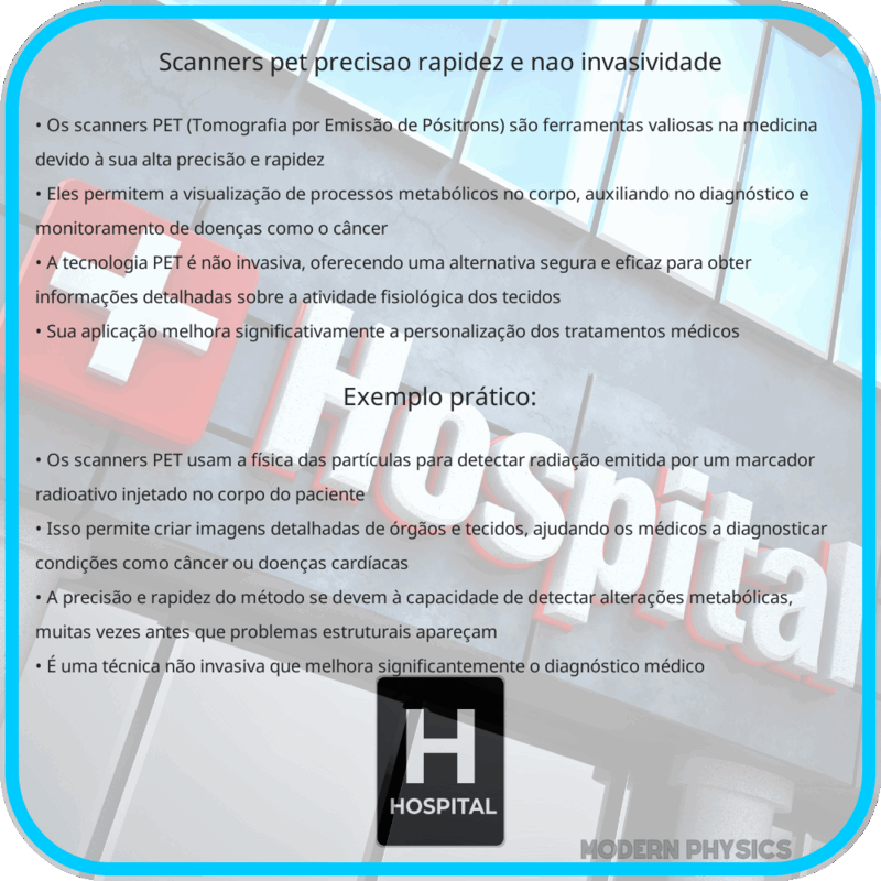 Scanners PET | Precisão, Rapidez e Não Invasividade