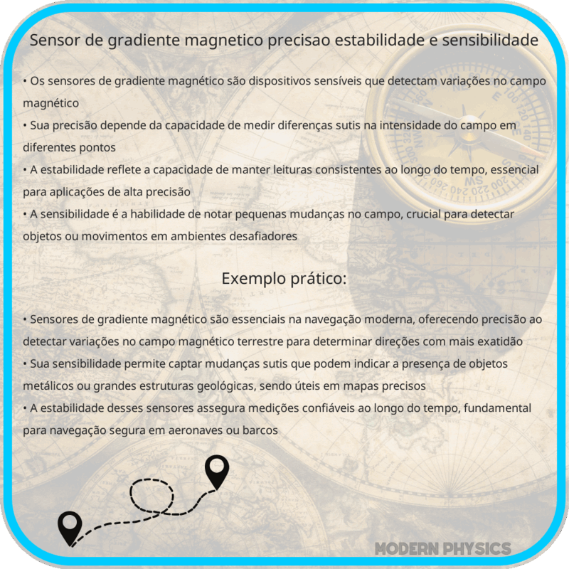 Sensor de Gradiente Magnético | Precisão, Estabilidade e Sensibilidade