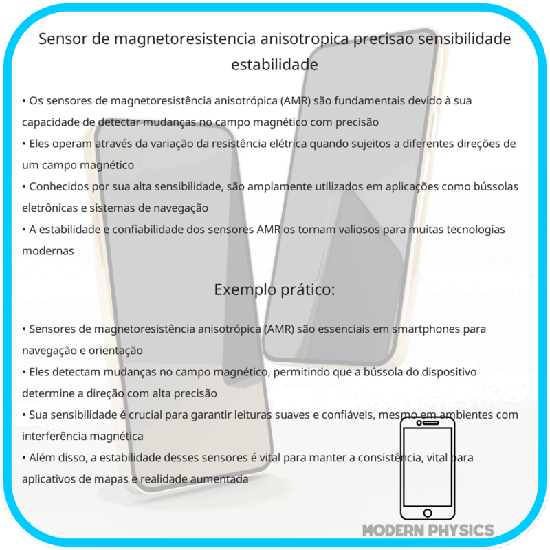 Sensor de Magnetoresistência Anisotrópica | Precisão, Sensibilidade & Estabilidade