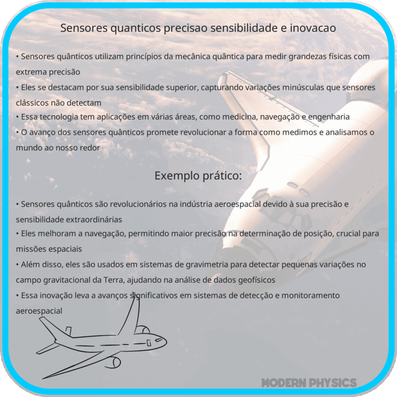 Sensores Quânticos: Precisão, Sensibilidade e Inovação