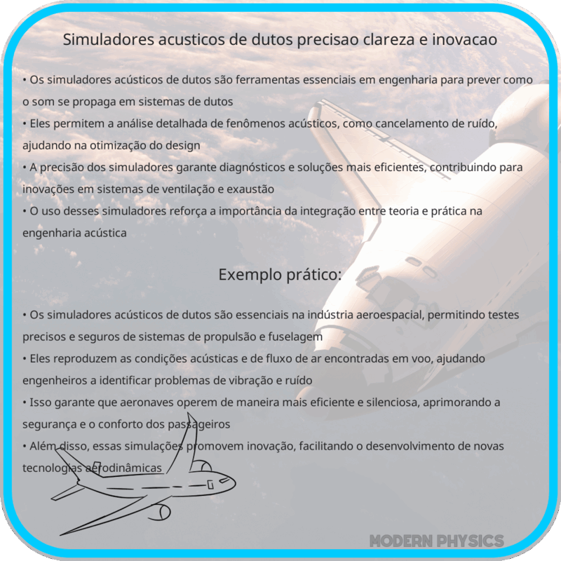 Simuladores Acústicos de Dutos | Precisão, Clareza e Inovação