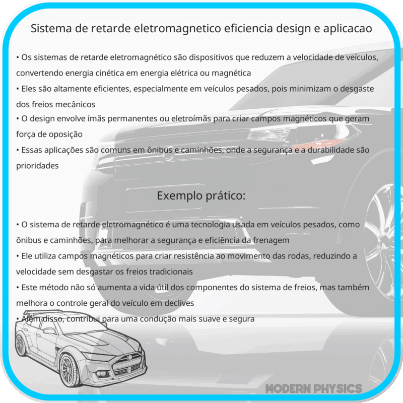 Sistema de Retarde Eletromagnético: Eficiência, Design e Aplicação