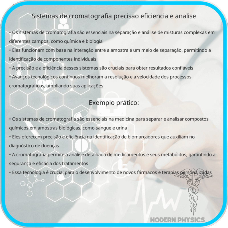 Sistemas de Cromatografia | Precisão, Eficiência e Análise