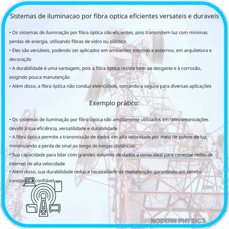 Sistemas de Iluminação por Fibra Óptica | Eficientes, Versáteis e Duráveis