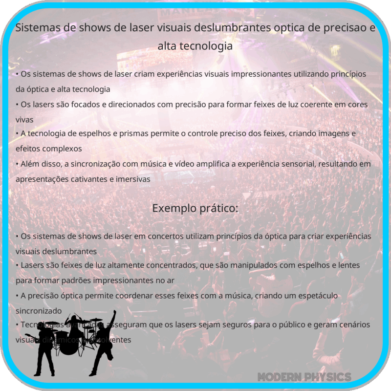 Sistemas de Shows de Laser | Visuais Deslumbrantes, Óptica de Precisão e Alta Tecnologia