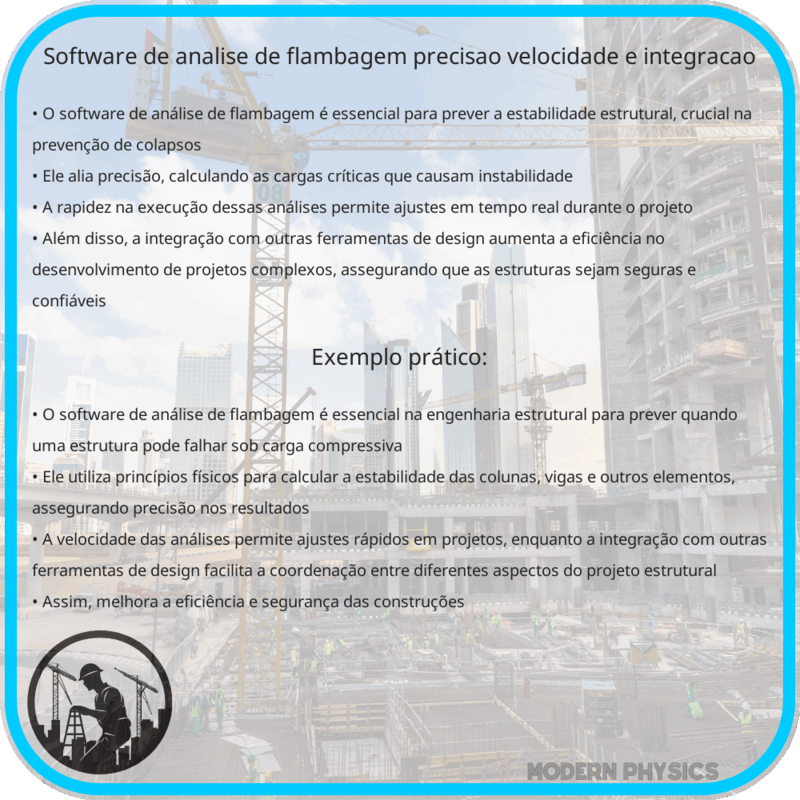 Software de Análise de Flambagem | Precisão, Velocidade e Integração