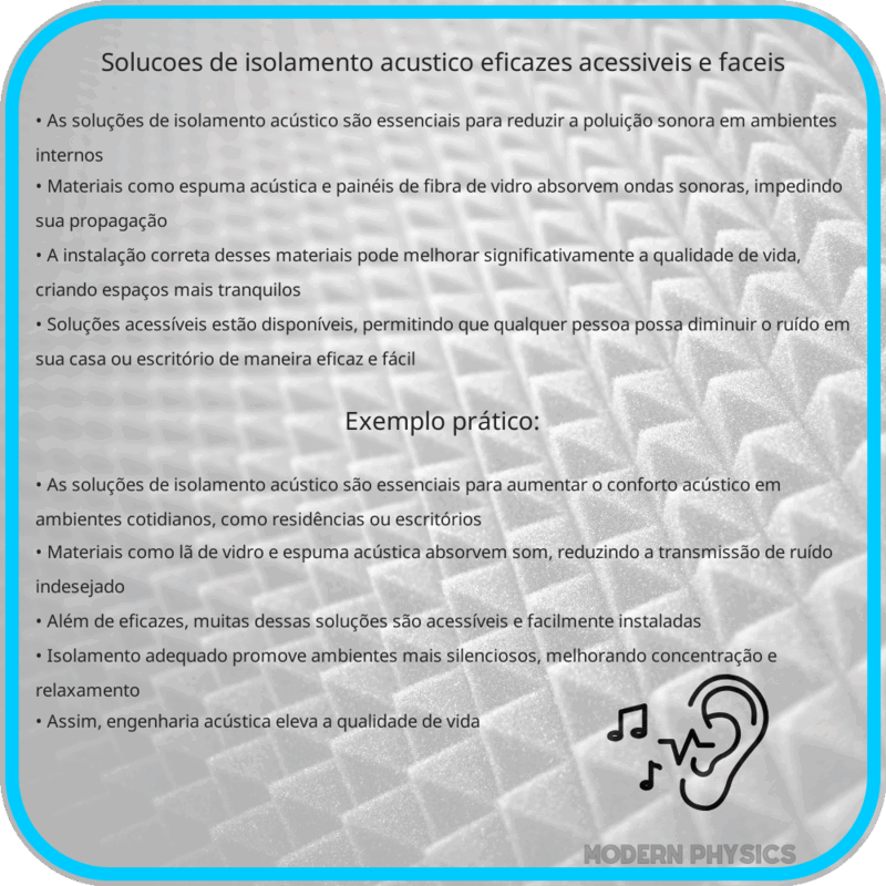 Soluções de Isolamento Acústico: Eficazes, Acessíveis e Fáceis