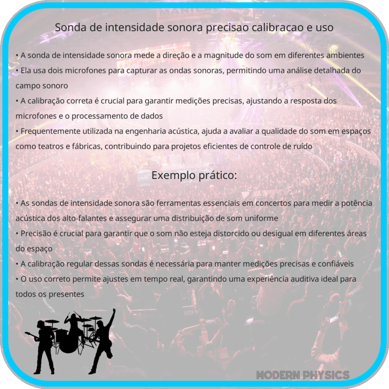 Sonda de Intensidade Sonora | Precisão, Calibração e Uso