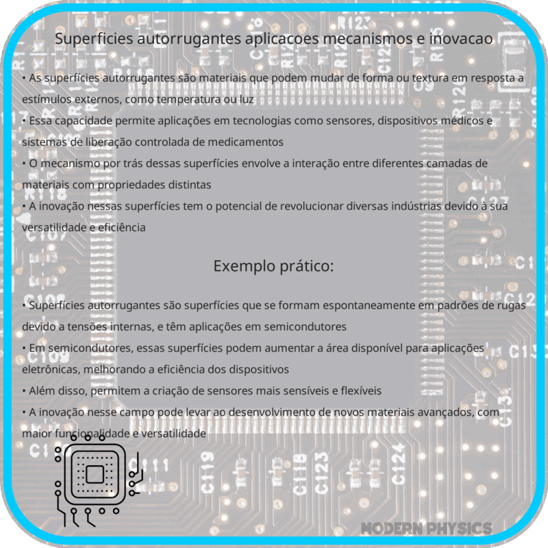 Superfícies Autorrugantes | Aplicações, Mecanismos e Inovação