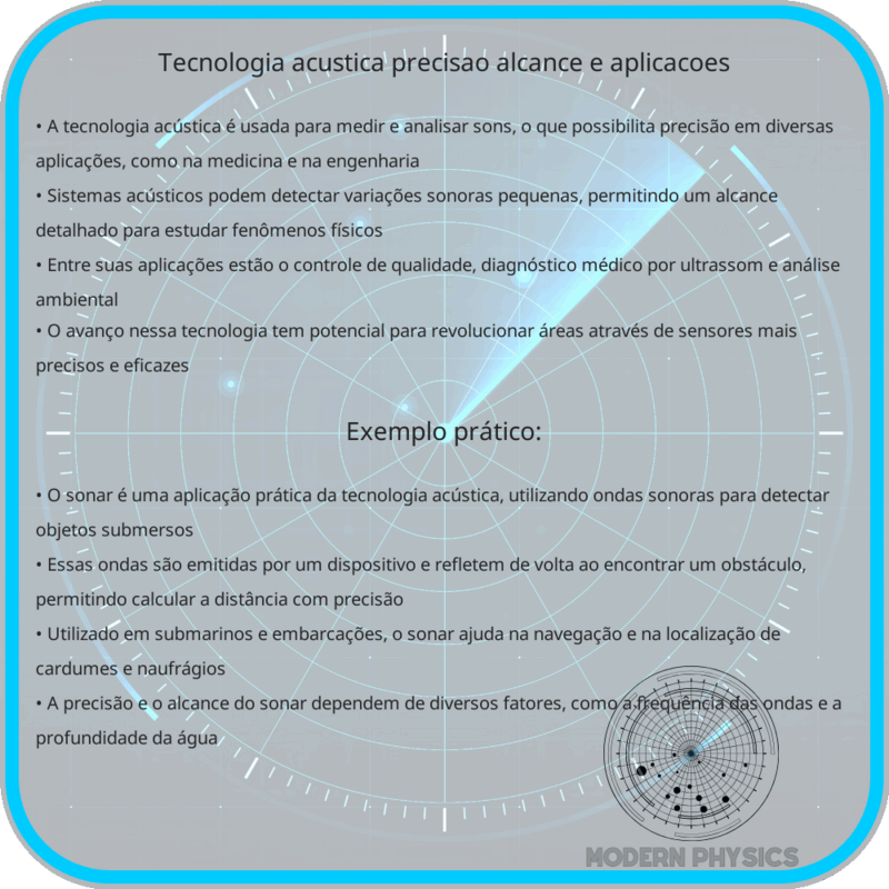 Tecnologia Acústica: Precisão, Alcance e Aplicações