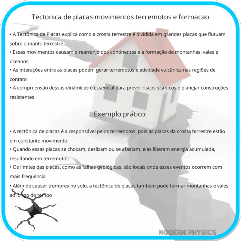 Tectônica de Placas: Movimentos, Terremotos e Formação