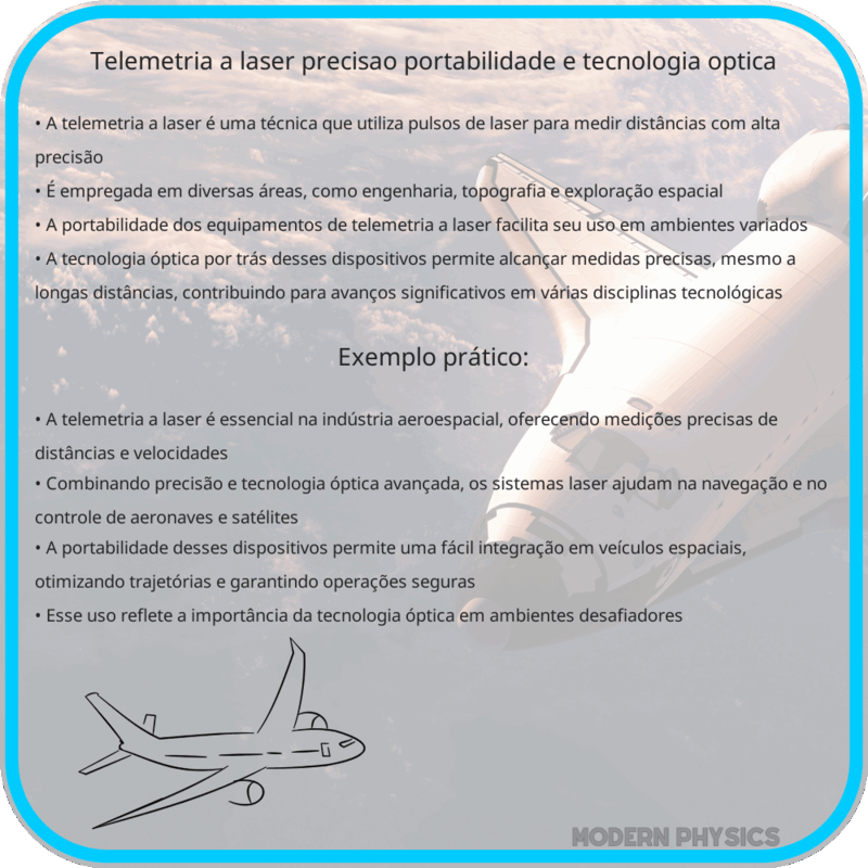 Telemetria a Laser | Precisão, Portabilidade e Tecnologia Óptica