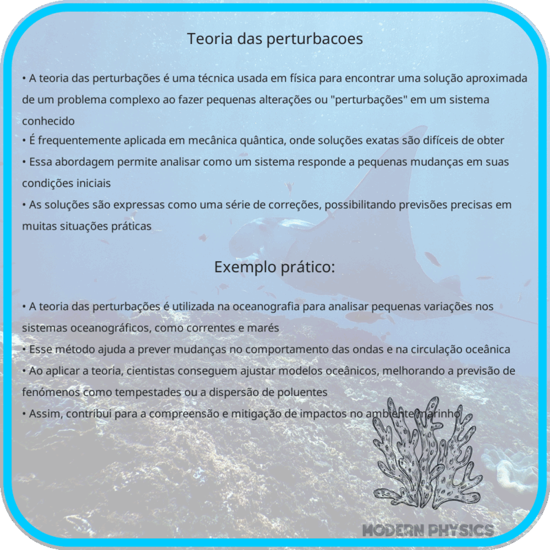 Teoria das Perturbações