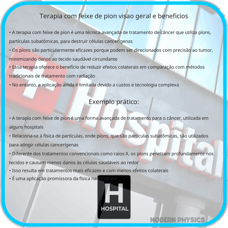 Terapia com Feixe de Píon | Visão Geral e Benefícios
