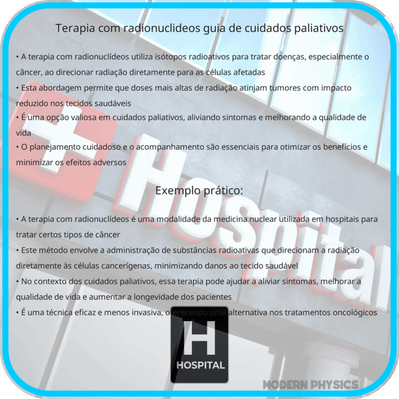 Terapia com Radionuclídeos | Guia de Cuidados Paliativos