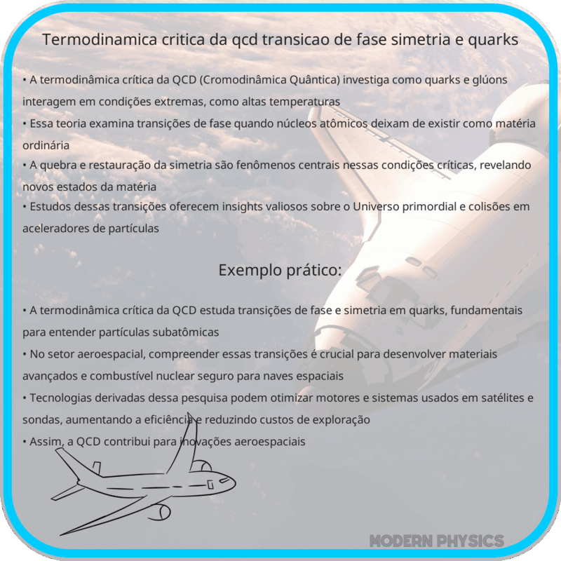 Termodinâmica Crítica da QCD: Transição de Fase, Simetria e Quarks