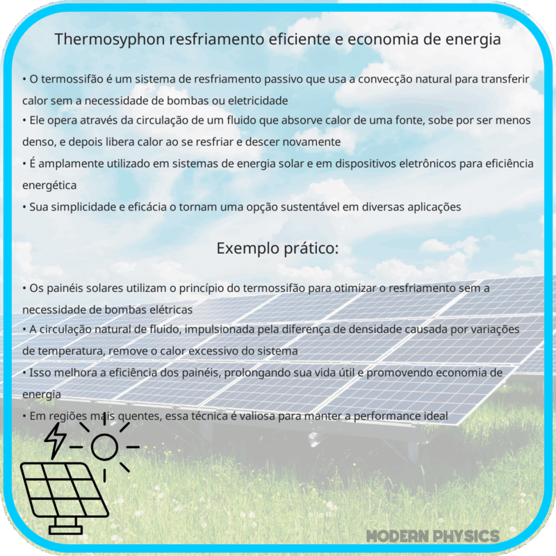 Thermosyphon: Resfriamento Eficiente e Economia de Energia