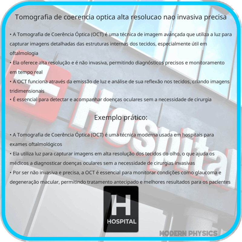 Tomografia de Coerência Óptica | Alta Resolução, Não Invasiva & Precisa