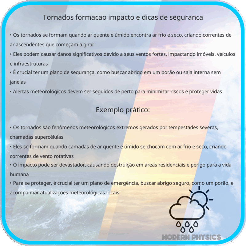 Tornados: Formação, Impacto e Dicas de Segurança