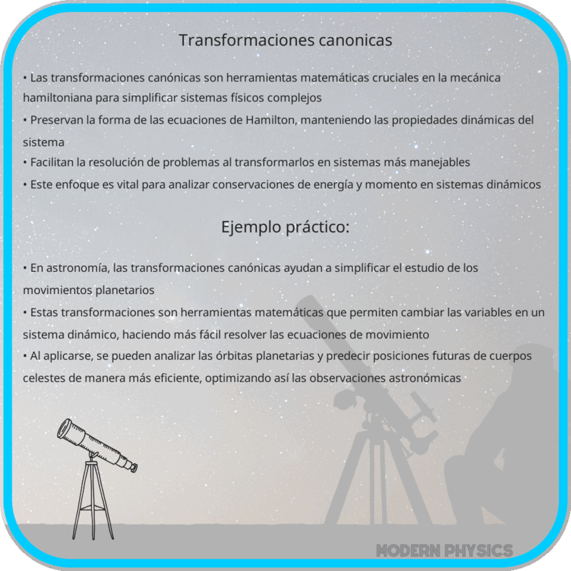 Transformaciones Canónicas