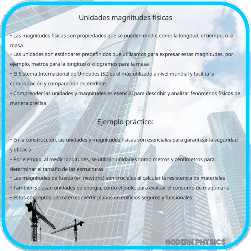 Unidades - Magnitudes Físicas