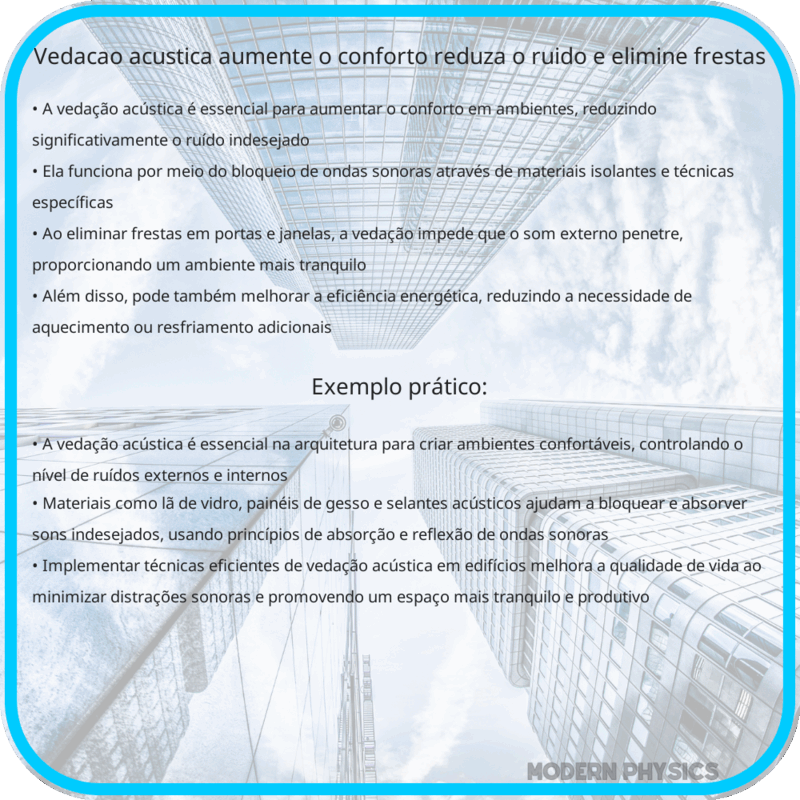 Vedação Acústica: Aumente o Conforto, Reduza o Ruído e Elimine Frestas