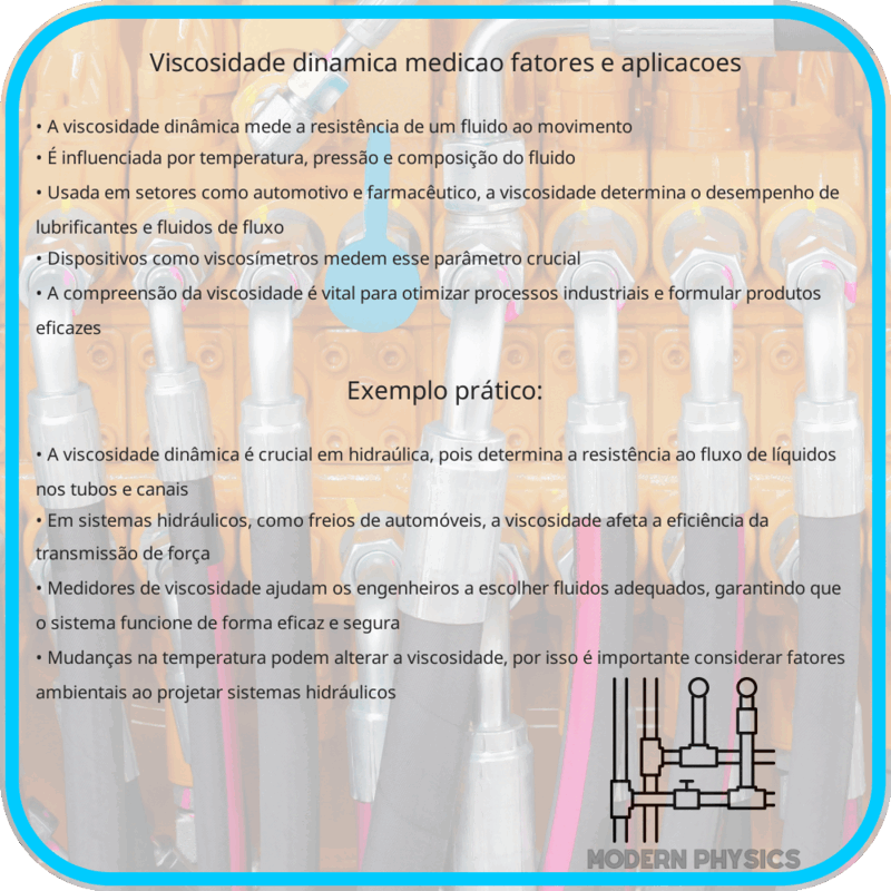 Viscosidade Dinâmica | Medição, Fatores e Aplicações