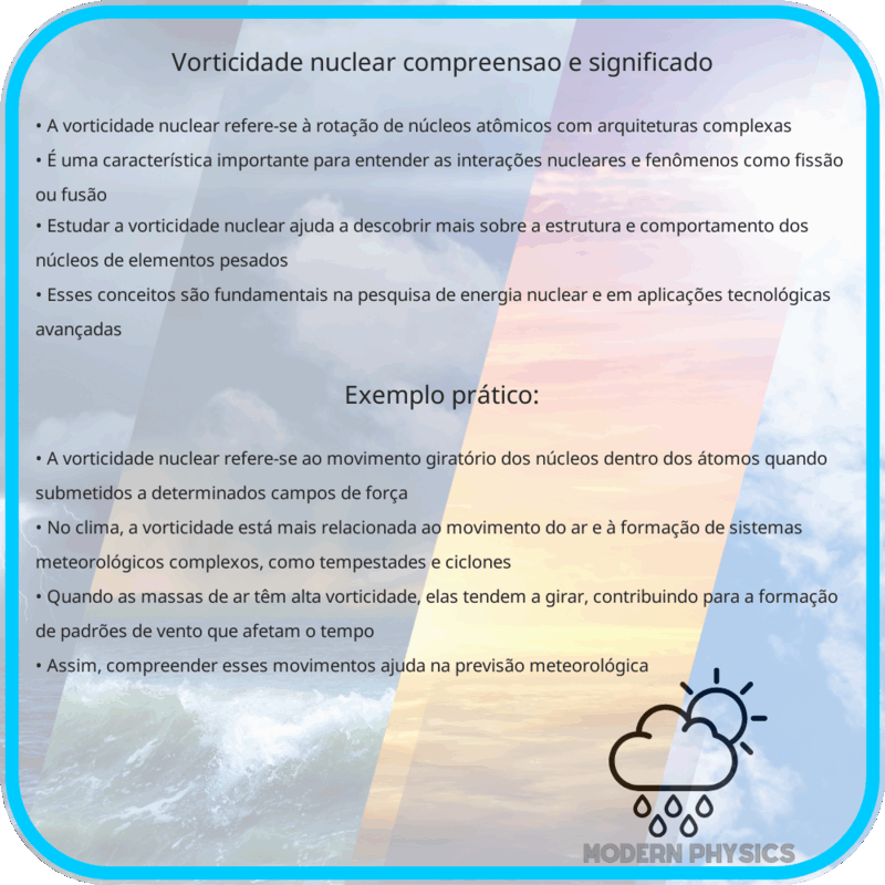 Vorticidade Nuclear | Compreensão e Significado